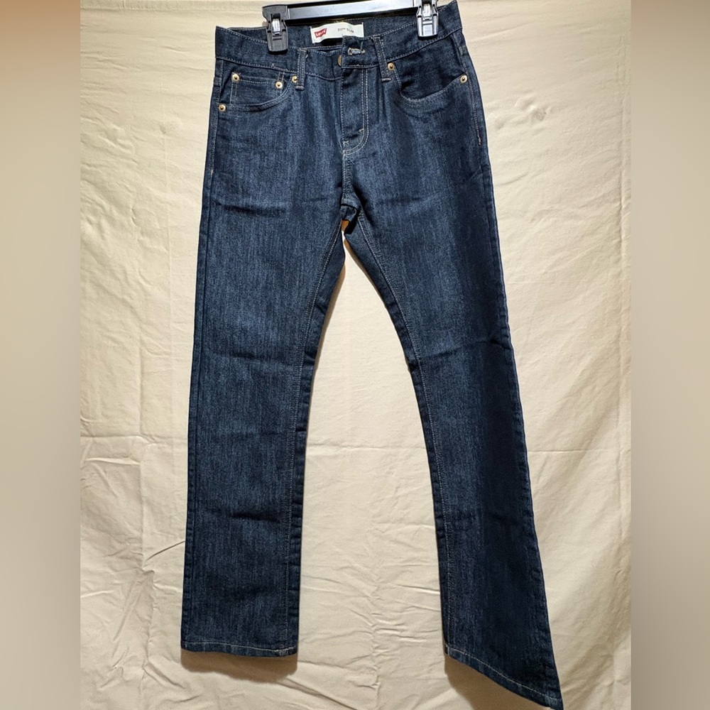 Levi's Indigo Straight-Leg Jeans 14reg 27x27